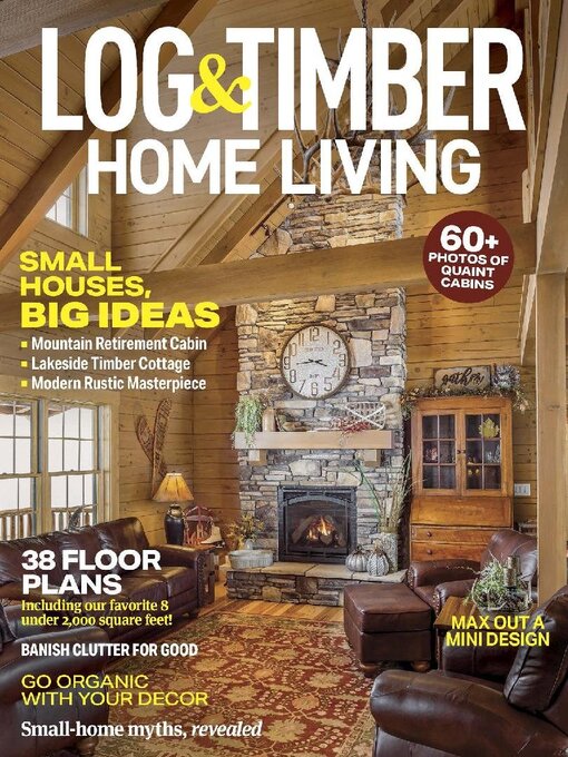 Cover image for Log and Timber Home Living